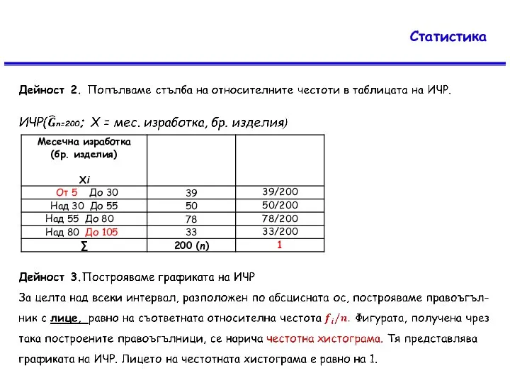 Статистика