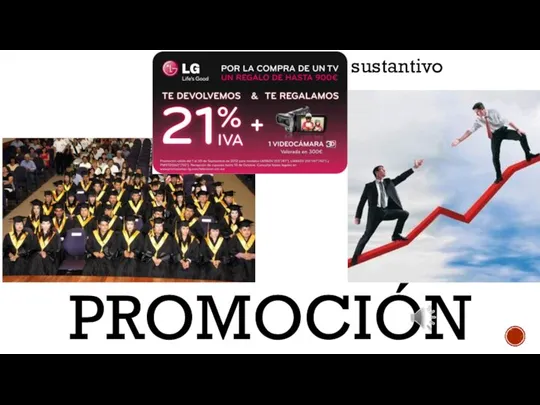 PROMOCIÓN sustantivo