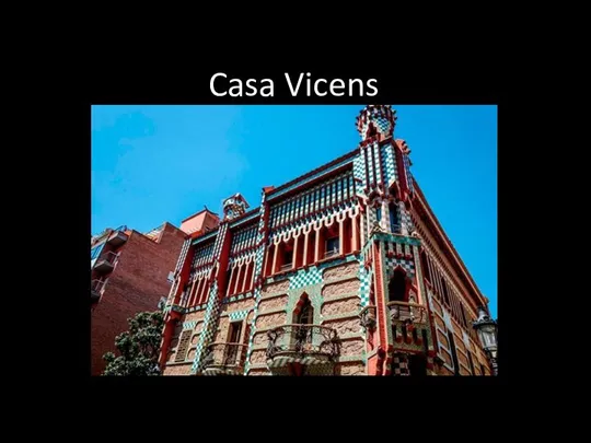 Casa Vicens