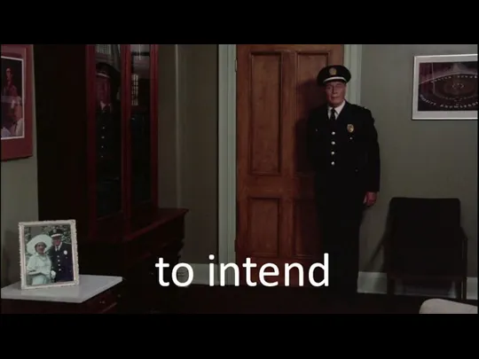 to intend