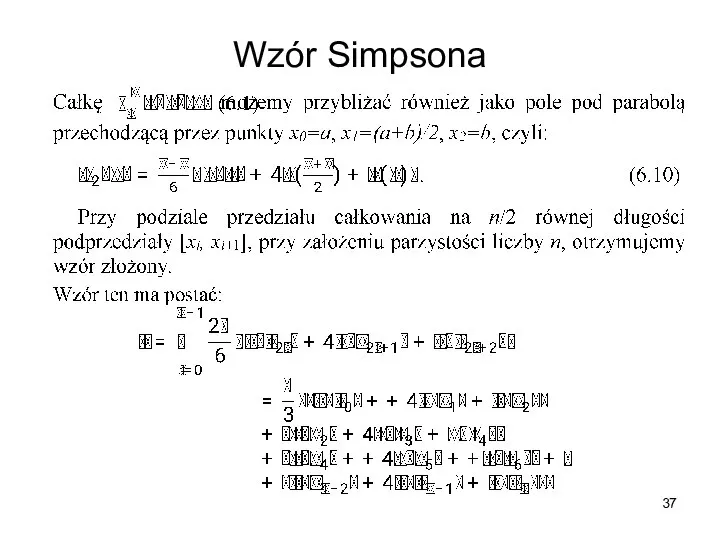 Wzór Simpsona