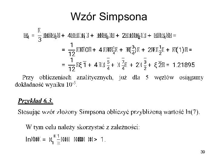 Wzór Simpsona