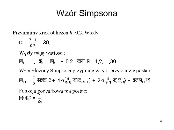 Wzór Simpsona