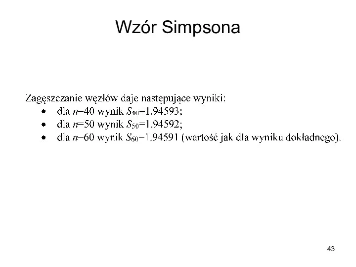 Wzór Simpsona