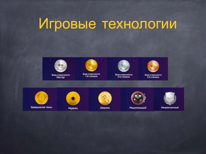 Игровые технологии