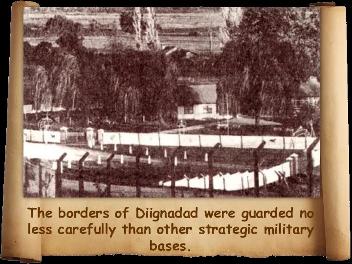 The borders of Diignadad were guarded no less carefully than other strategic military bases.