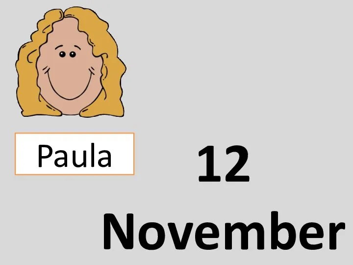 12 November Paula