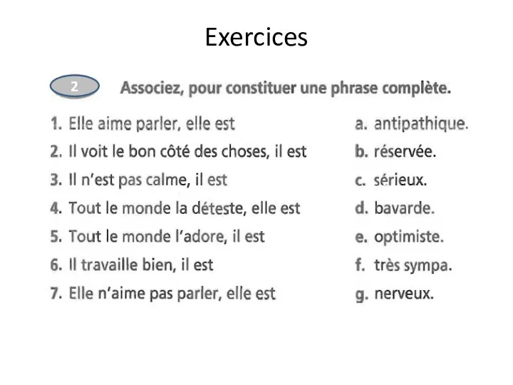 Exercices 2