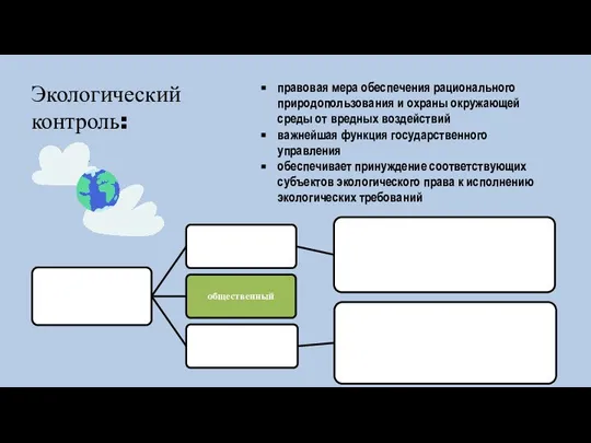 Экологический контроль: правовая мера обеспечения рационального природопользования и охраны окружающей среды от