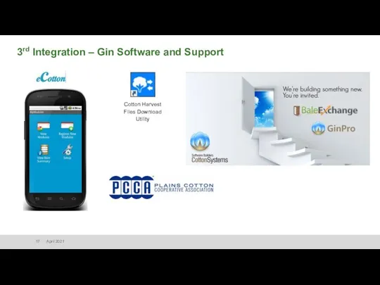 3rd Integration – Gin Software and Support