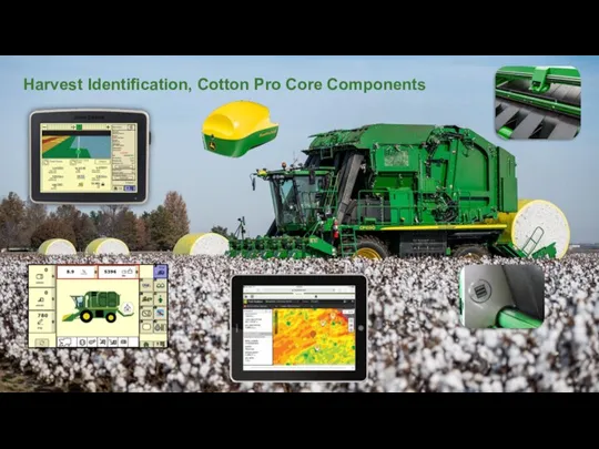 Harvest Identification, Cotton Pro Core Components