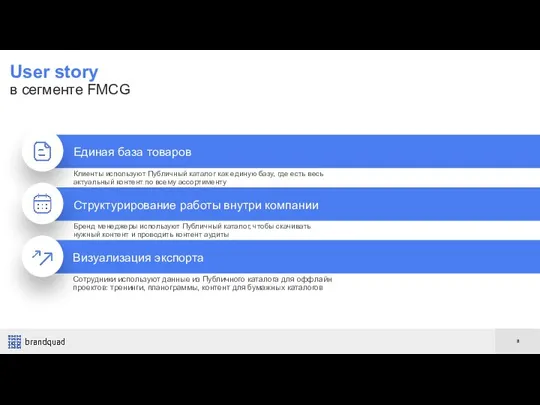 Единая база товаров Клиенты используют Публичный каталог как единую базу, где есть