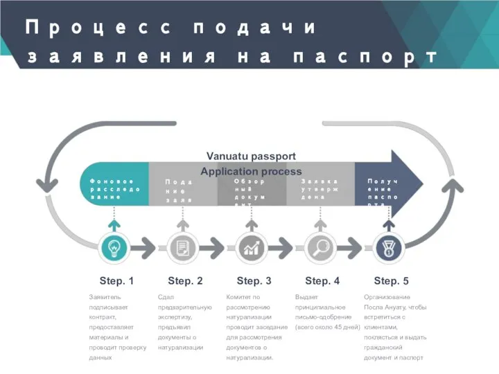 Процесс подачи заявления на паспорт Vanuatu passport application process Vanuatu passport Application