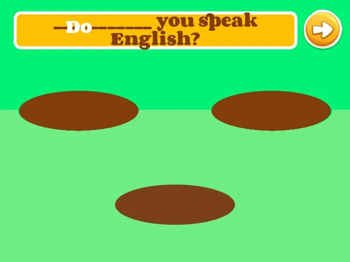 ___________ you speak English? Do