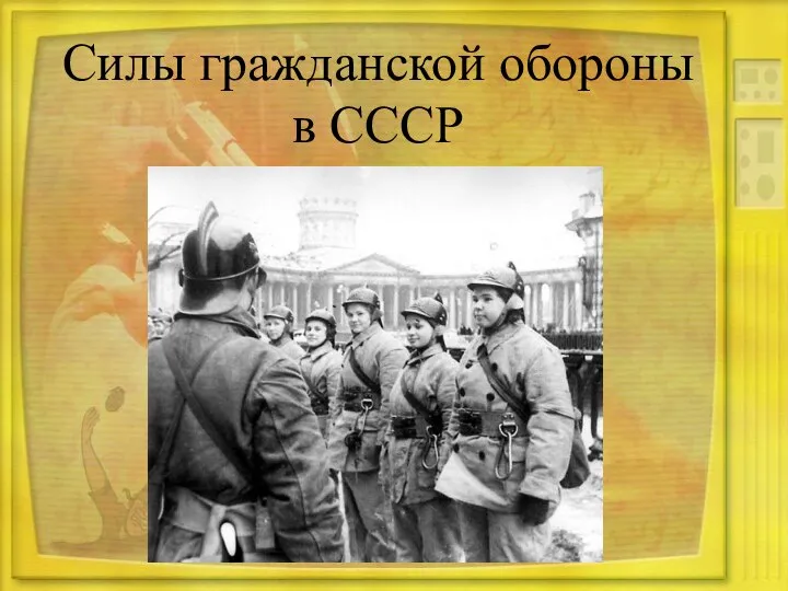 Силы гражданской обороны в СССР