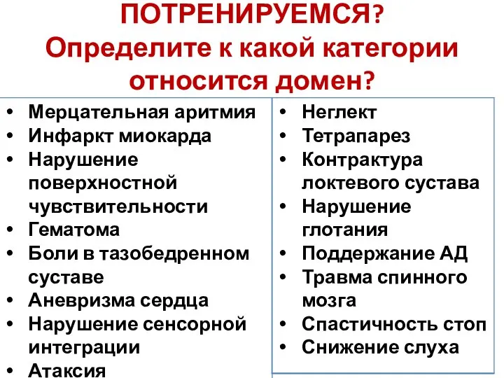 ПОТРЕНИРУЕМСЯ? Определите к какой категории относится домен?