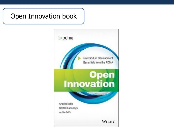 Open Innovation book