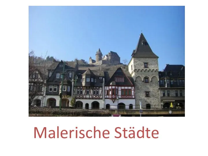 Malerische Städte