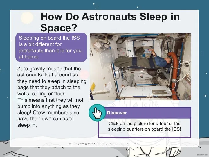 How Do Astronauts Sleep in Space? Sleeping on board the ISS is