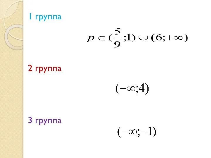 1 группа 2 группа 3 группа