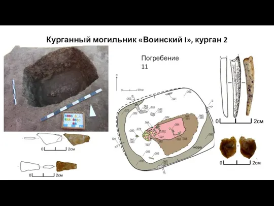 Курганный могильник «Воинский I», курган 2 Погребение 11