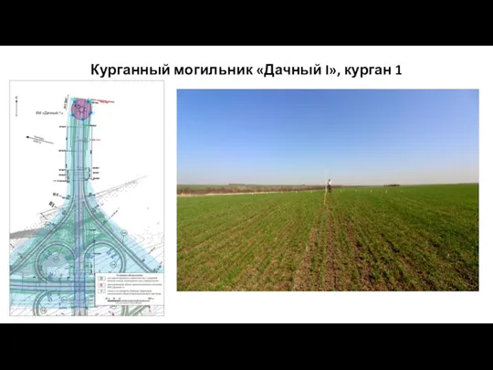 Курганный могильник «Дачный I», курган 1