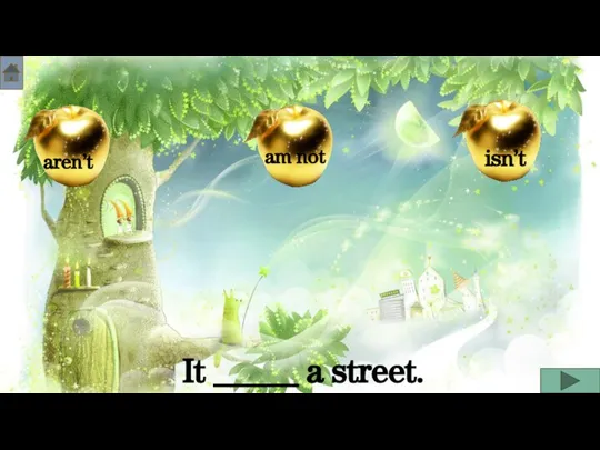 It _____ a street.