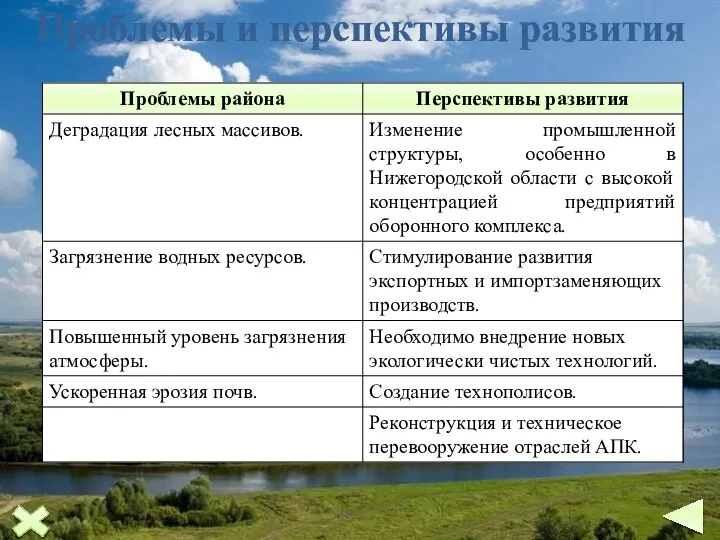 Проблемы и перспективы развития