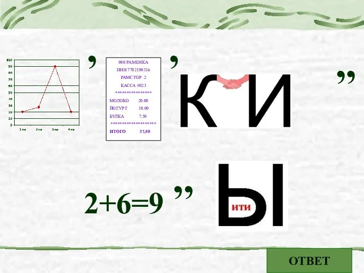 2+6=9 ’’ ’ ’’ 000 РАМЕНКА ИНН 7702190316 РАМСТОР 2 КАССА #023