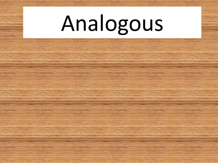 Analogous