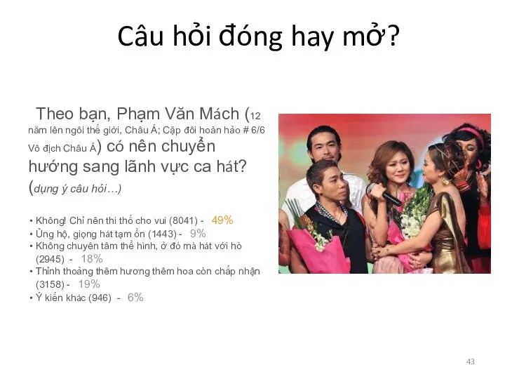 Câu hỏi đóng hay mở? Theo bạn, Phạm Văn Mách (12 năm