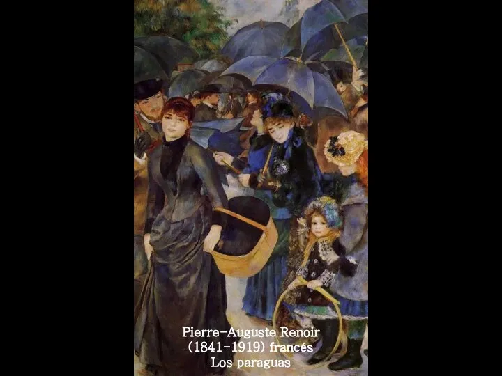 Pierre-Auguste Renoir (1841-1919) francés Los paraguas