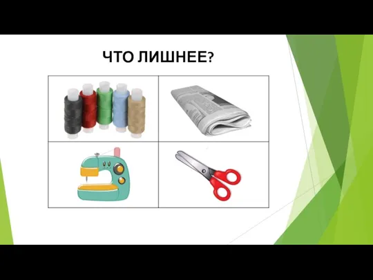 ЧТО ЛИШНЕЕ?