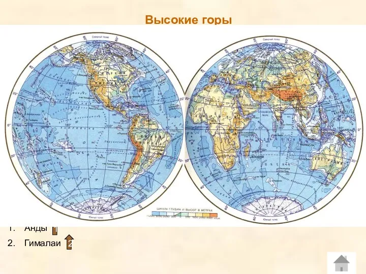 Высокие горы Анды Гималаи 1 2