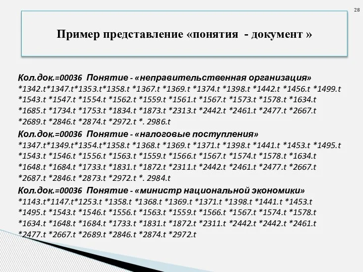 Кол.док.=00036 Понятие - «неправительственная организация» *1342.t*1347.t*1353.t*1358.t *1367.t *1369.t *1374.t *1398.t *1442.t *1456.t