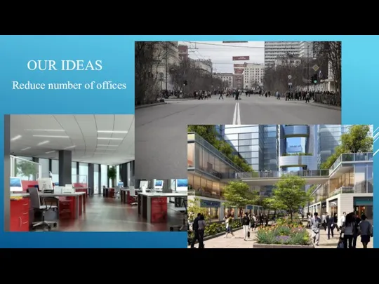 OUR IDEAS Rеduce number of offices