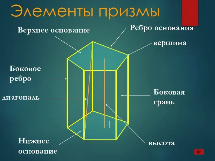 Элементы призмы