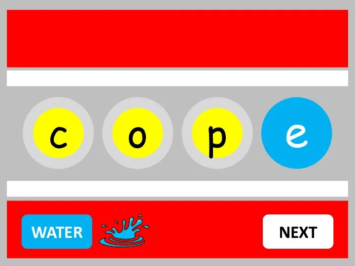 c o p e WATER NEXT