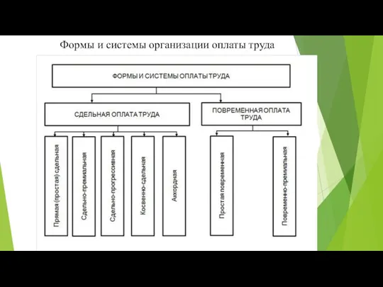 Формы и системы организации оплаты труда