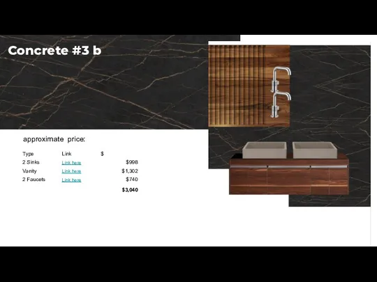 Concrete #3 b approximate price: