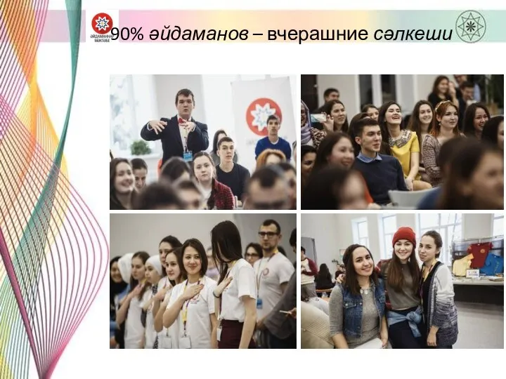 90% әйдаманов – вчерашние сәлкеши