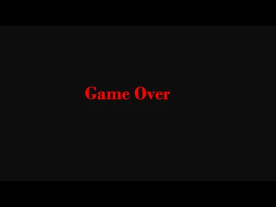 Game Over