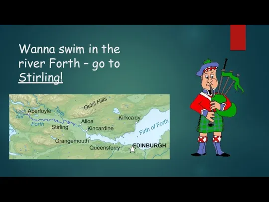 Wanna swim in the river Forth – go to Stirling!