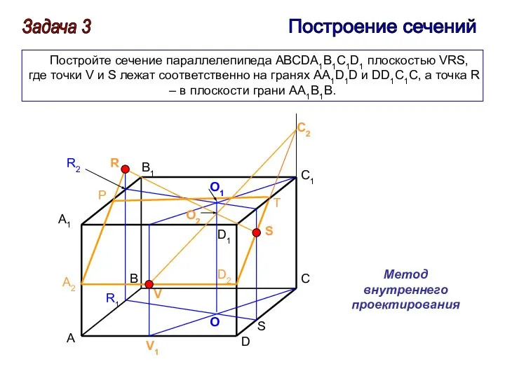 А В С D А1 B1 C1 D1 R1 R S V