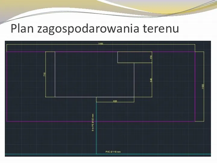 Plan zagospodarowania terenu