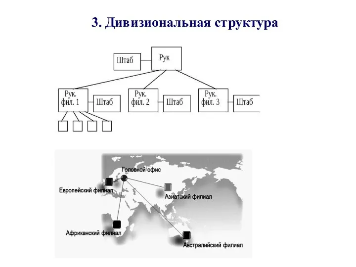 3. Дивизиональная структура