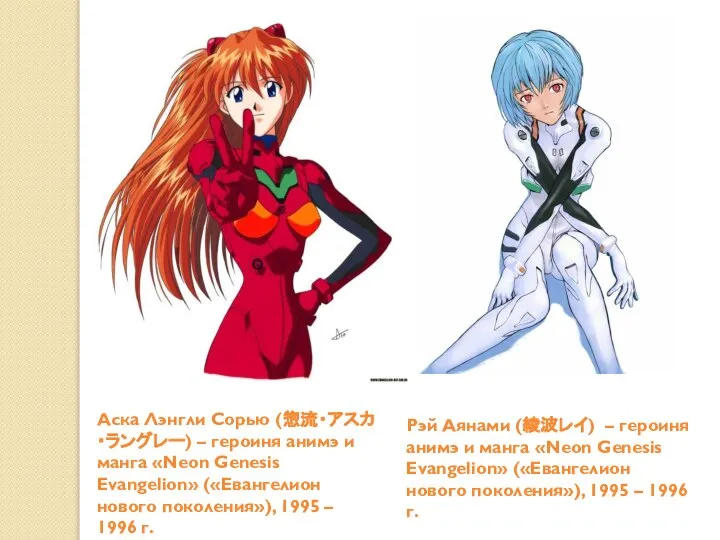 Аска Лэнгли Сорью (惣流・アスカ・ラングレー) – героиня анимэ и манга «Neon Genesis Evangelion»
