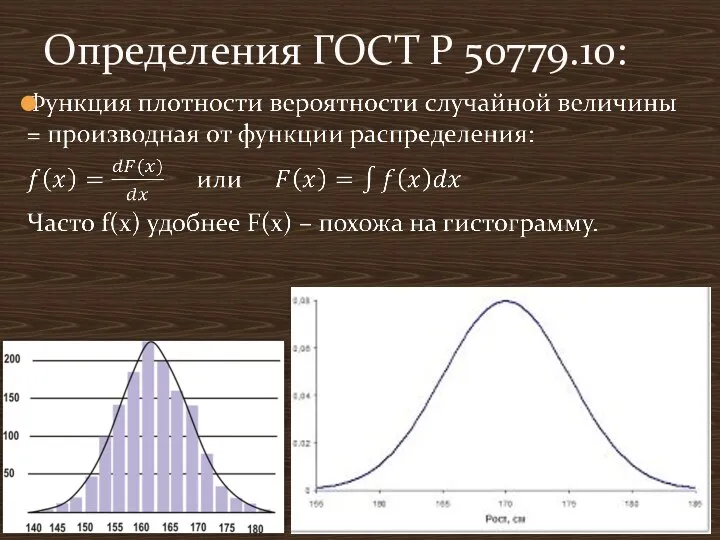 Определения ГОСТ Р 50779.10: