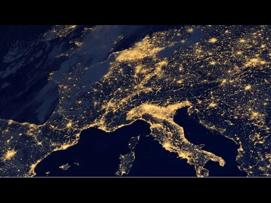 ЭТО ИНТЕРЕСНО. На карте, созданной учеными США, показан вид ночной Земли из