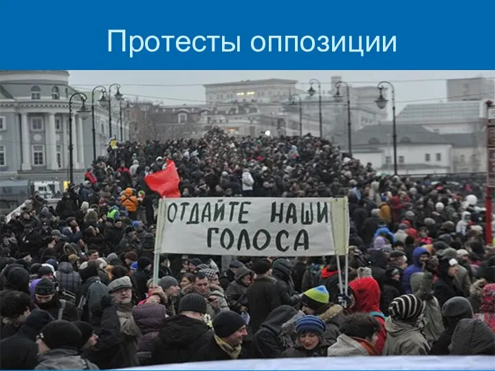 Протесты оппозиции